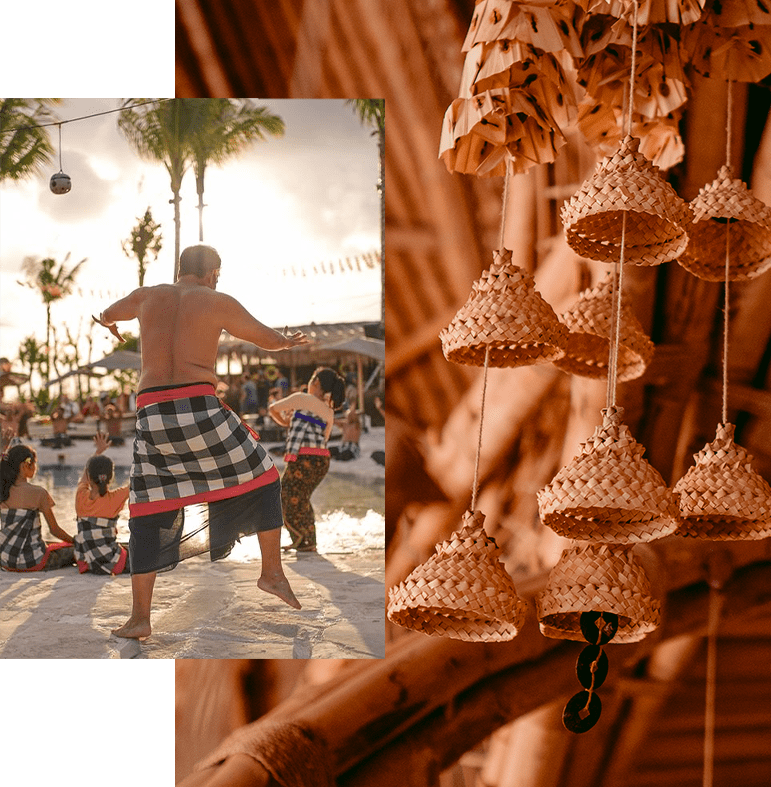 deeply immersed in local culture Bali - Mari Beach Club