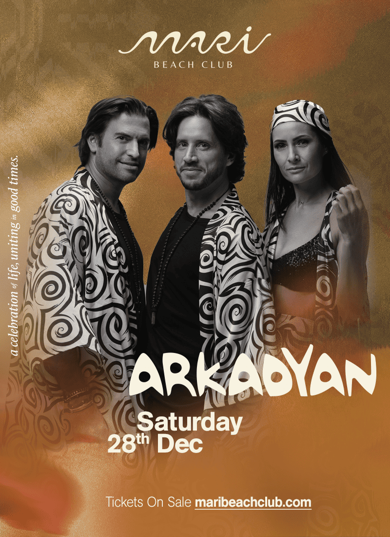 ARKADYAN at Mari Beach Club Bali