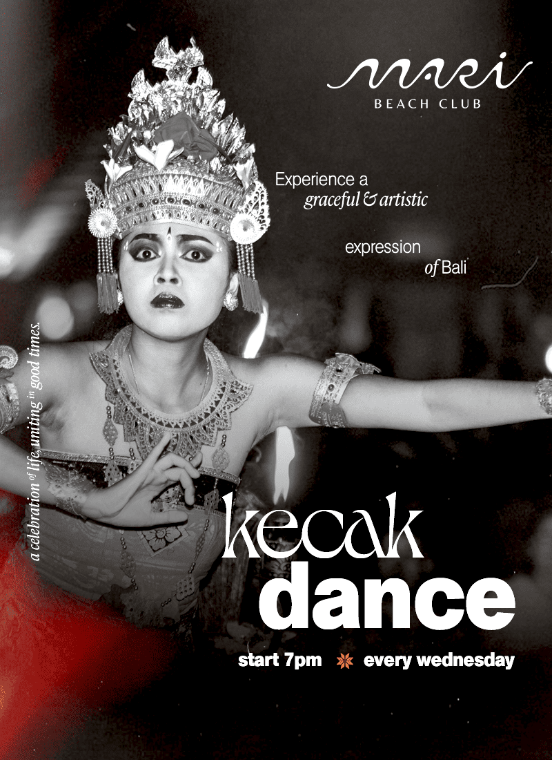 Kecak Dance at Mari Beach Club