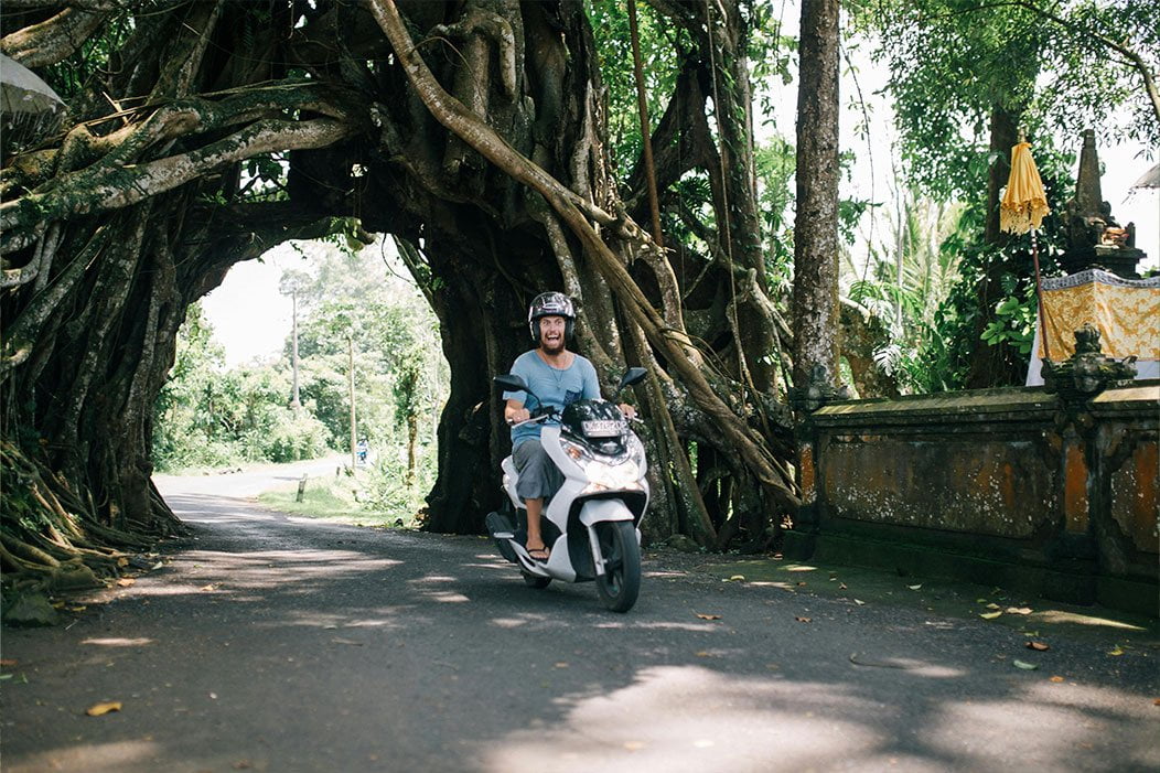rent a motorbike in Bali