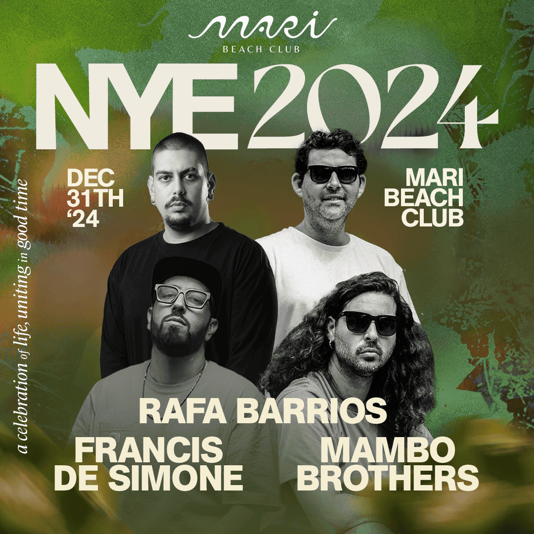 New year eve at mari beach club 2024