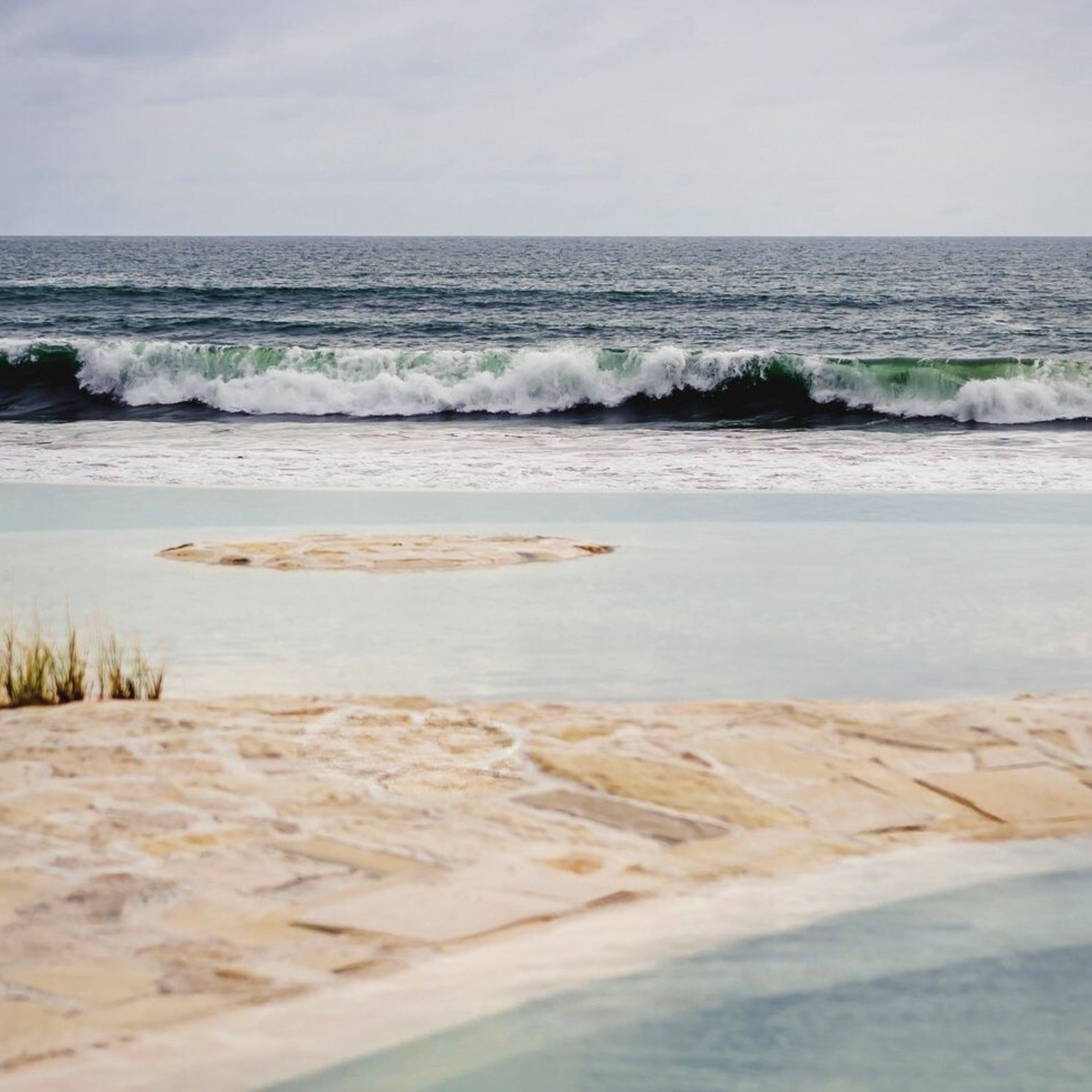 Great beach at mari beach club bali