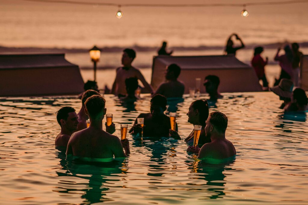 sunset beach club bali